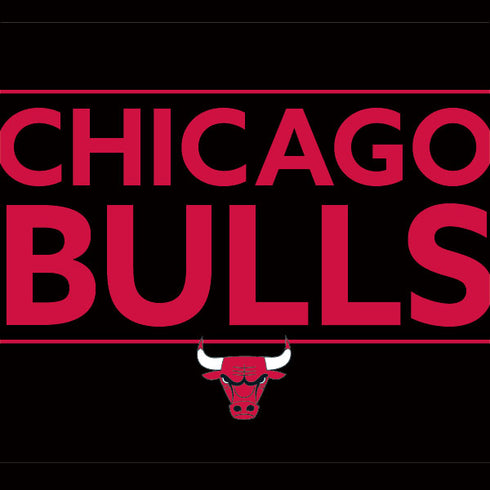 NBA Chicago Bulls Standard - Black Galaxy A50 Clear Case